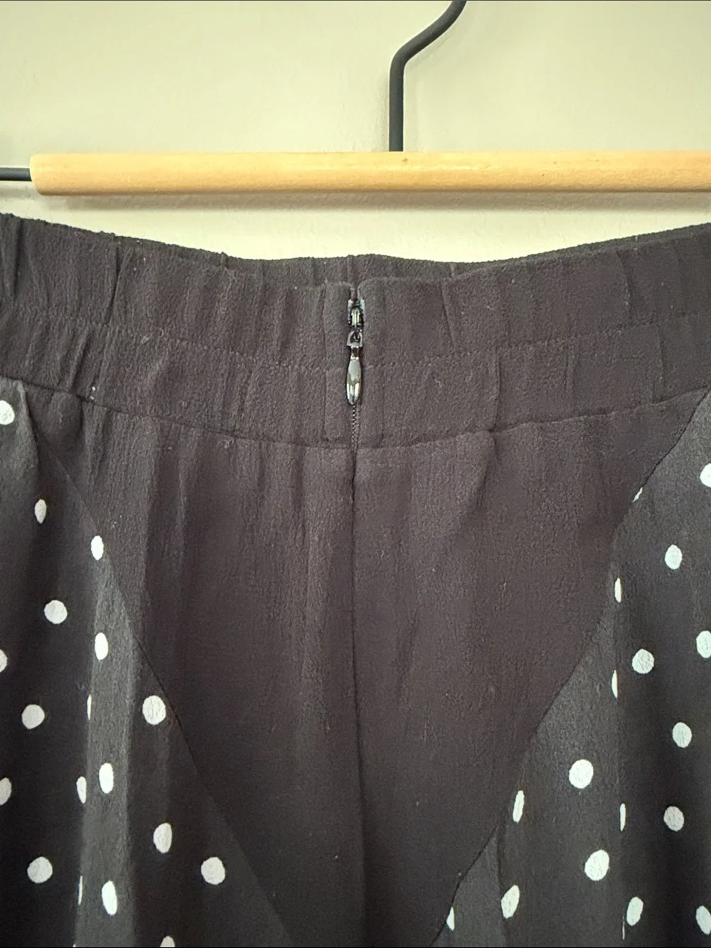 Anthropologie Maeve Midi Skirt Medium Polka Dot Floral‎